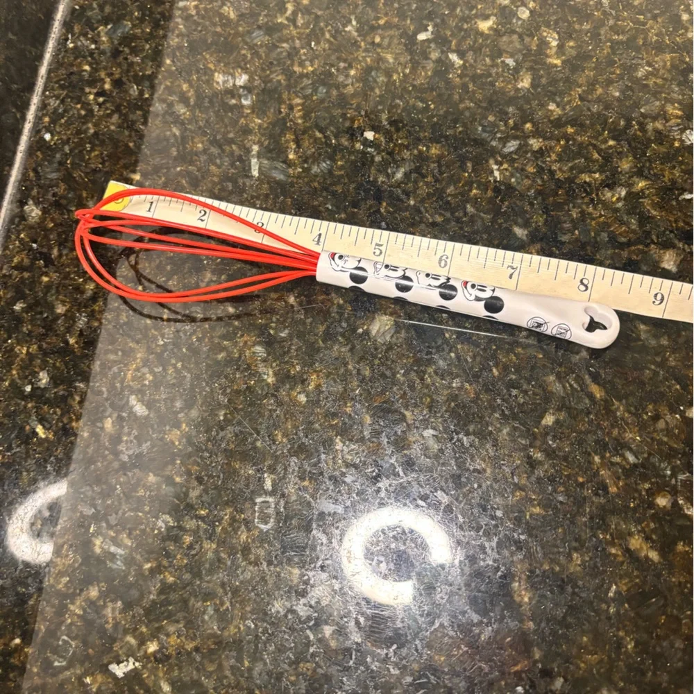 DISNEY 8.5” Mickey Mouse Red Whisk